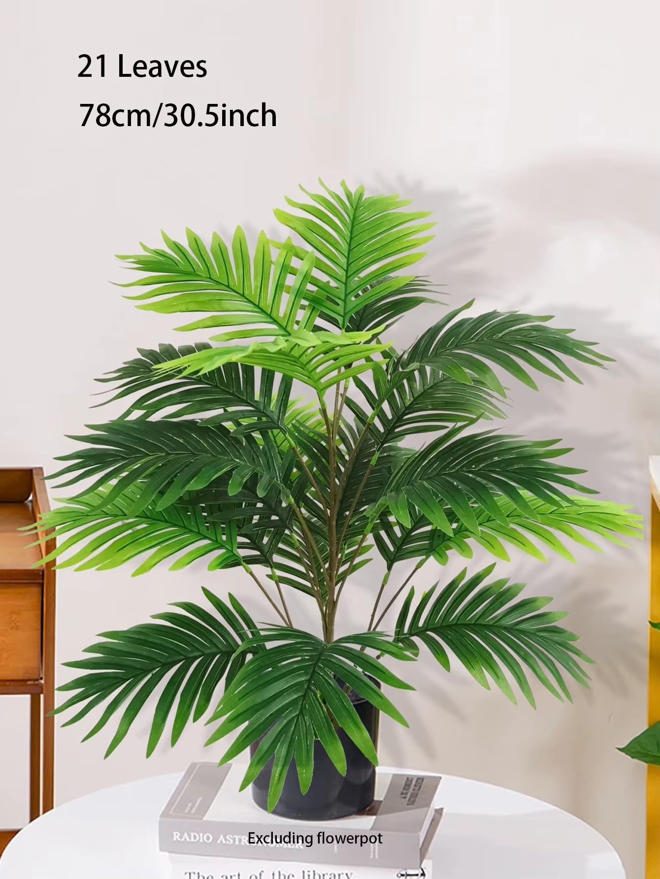 70-120Cm Large Artificial Palm Tree Plastic Turtle Back Plants Leaf Schefflera Tropical Tree Home Office Party Outdoor Decor