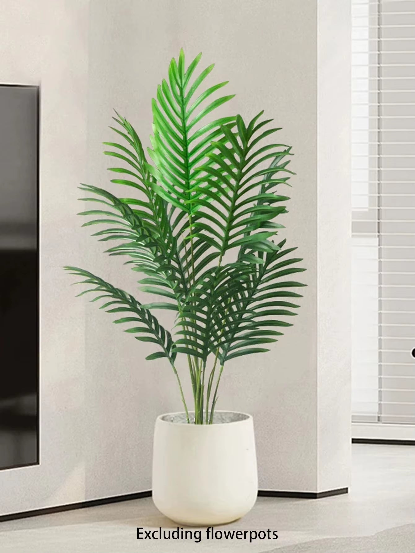 70-120Cm Large Artificial Palm Tree Plastic Turtle Back Plants Leaf Schefflera Tropical Tree Home Office Party Outdoor Decor