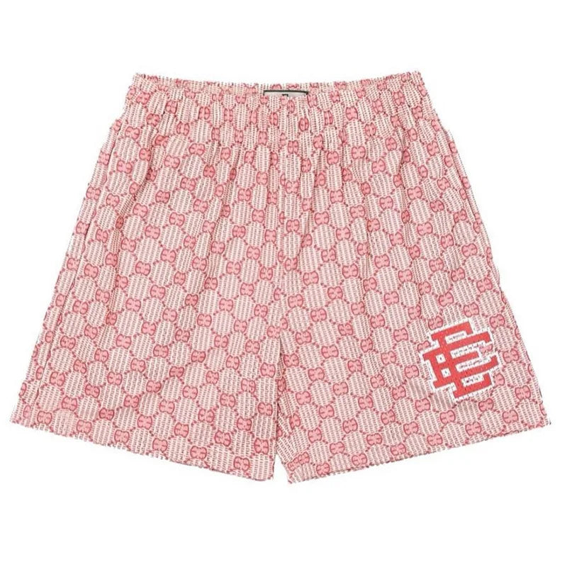 EE  Men Beach Board Shorts Fitness Training Workout Sport Short Pants Summer Gym Jogging Mesh Casual Shorts