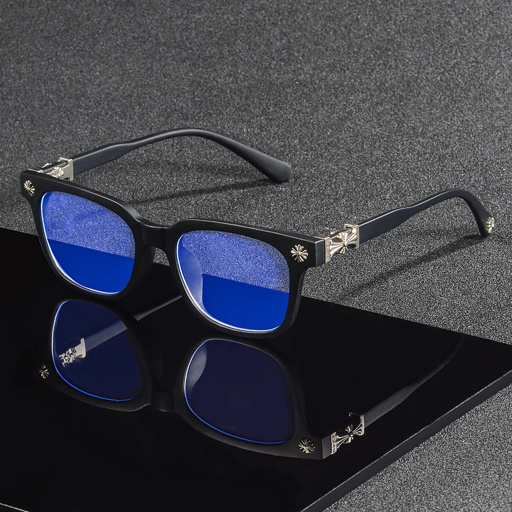 Classic Square anti Blue Light Glasses Reading Books Glasses Women and Men Prescription Glasses Computer Eyeglasses