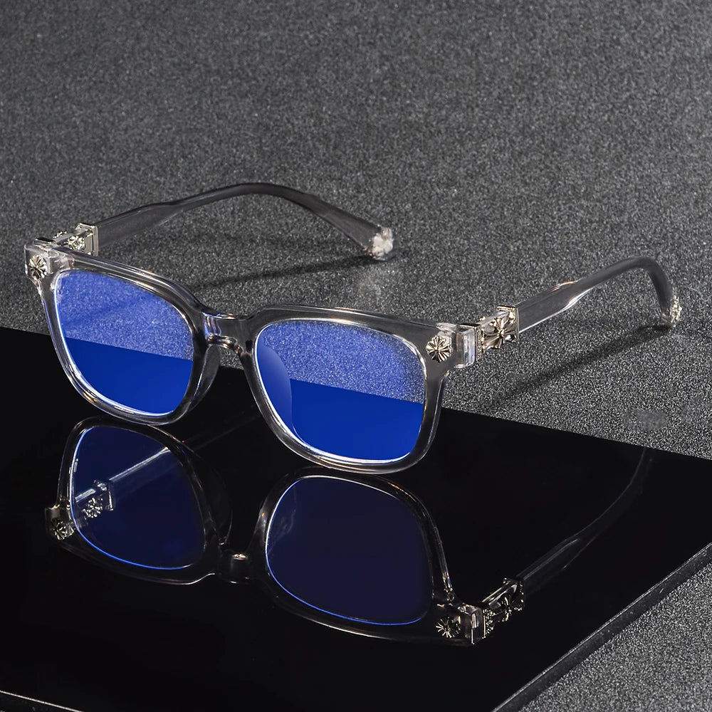 Classic Square anti Blue Light Glasses Reading Books Glasses Women and Men Prescription Glasses Computer Eyeglasses