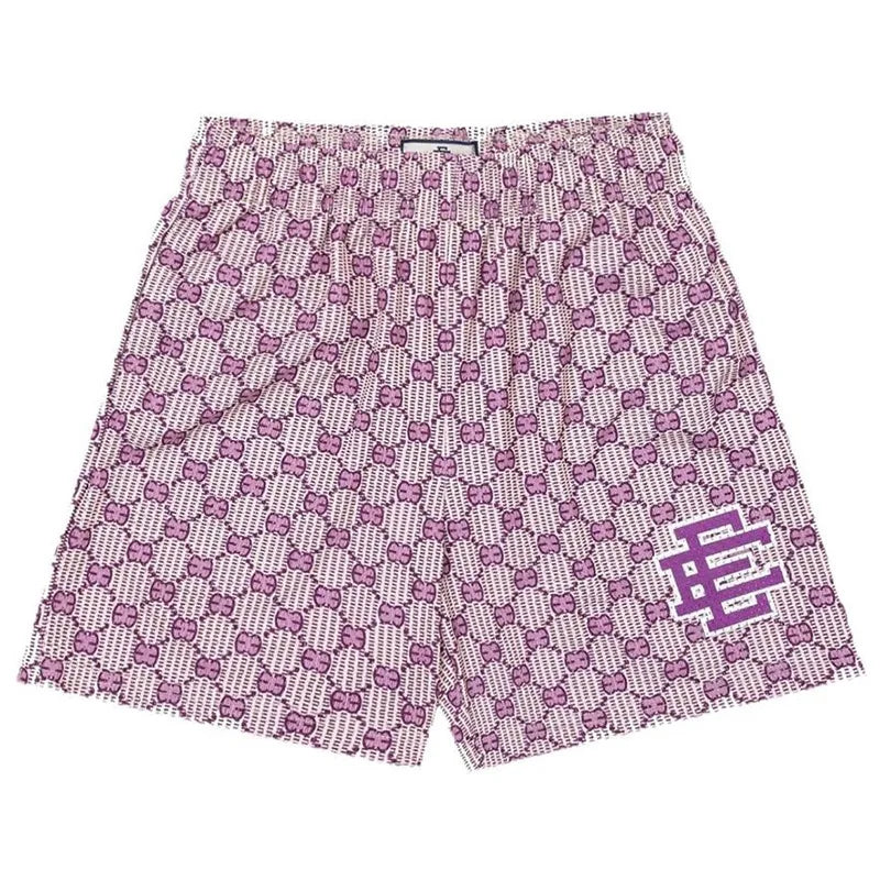 EE  Men Beach Board Shorts Fitness Training Workout Sport Short Pants Summer Gym Jogging Mesh Casual Shorts