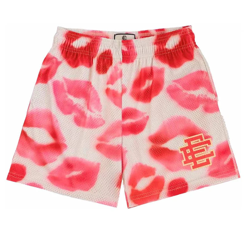 EE  Men Beach Board Shorts Fitness Training Workout Sport Short Pants Summer Gym Jogging Mesh Casual Shorts