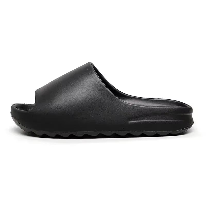 Hot Coconut Slippers Cloud Thick Sole Sandals Summer Fashion Soft Background Beach Male Slippers Female Sandals Eva Slides