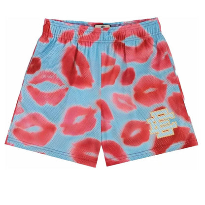 EE  Men Beach Board Shorts Fitness Training Workout Sport Short Pants Summer Gym Jogging Mesh Casual Shorts