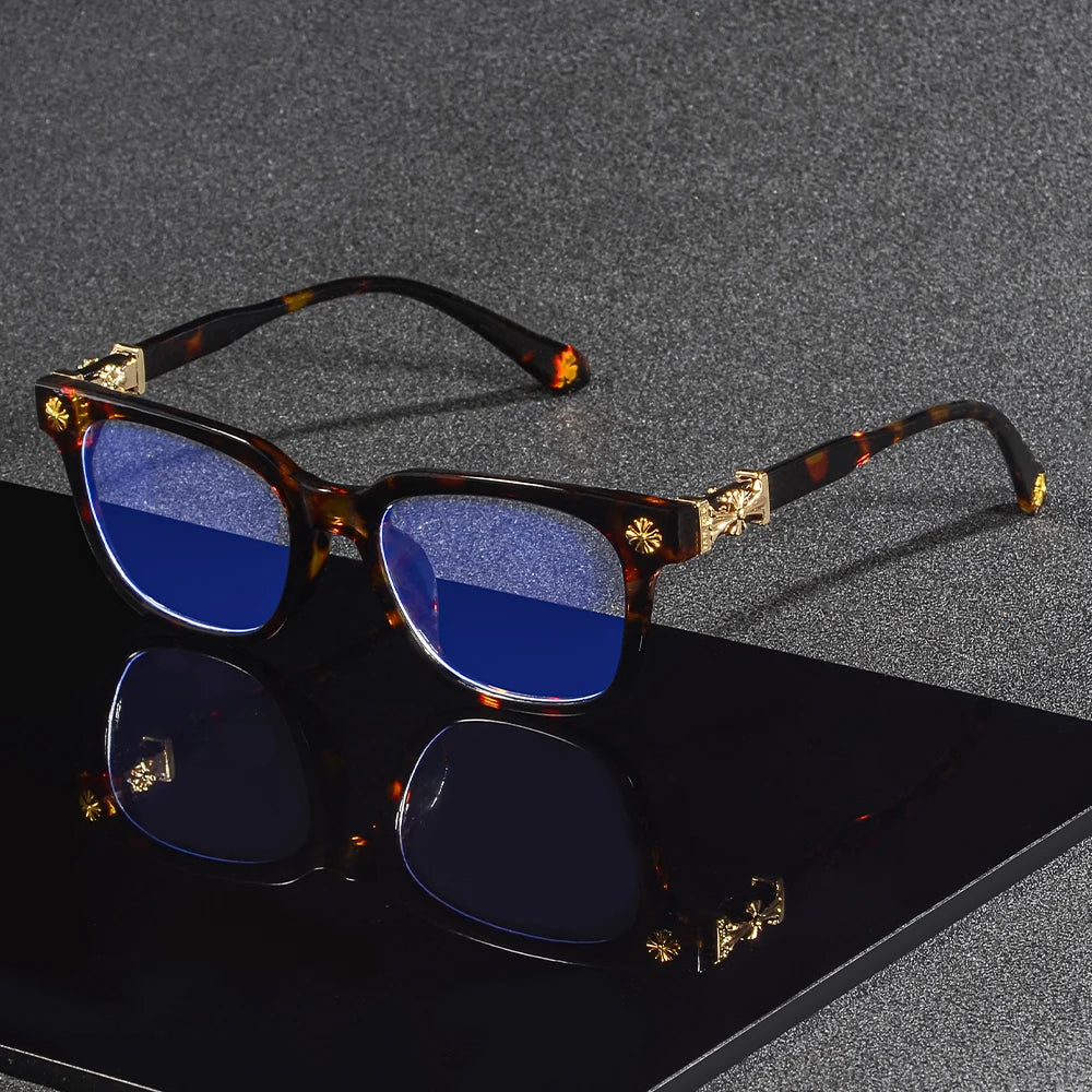 Classic Square anti Blue Light Glasses Reading Books Glasses Women and Men Prescription Glasses Computer Eyeglasses
