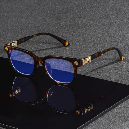 Classic Square anti Blue Light Glasses Reading Books Glasses Women and Men Prescription Glasses Computer Eyeglasses