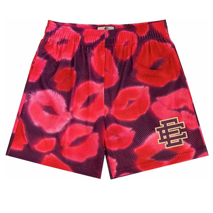EE  Men Beach Board Shorts Fitness Training Workout Sport Short Pants Summer Gym Jogging Mesh Casual Shorts