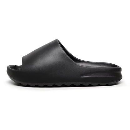 Hot Coconut Slippers Cloud Thick Sole Sandals Summer Fashion Soft Background Beach Male Slippers Female Sandals Eva Slides